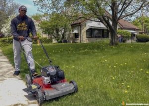 Mowing Lawns