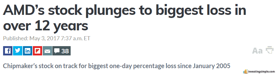 One lesson a stock market beginner must learn is how the prices of individual stocks can change quickly.