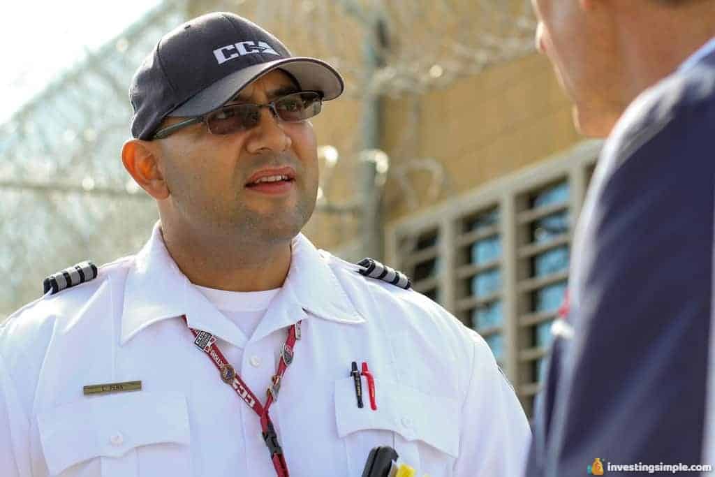 Correctional officer is a high paying job that does not require a college education.