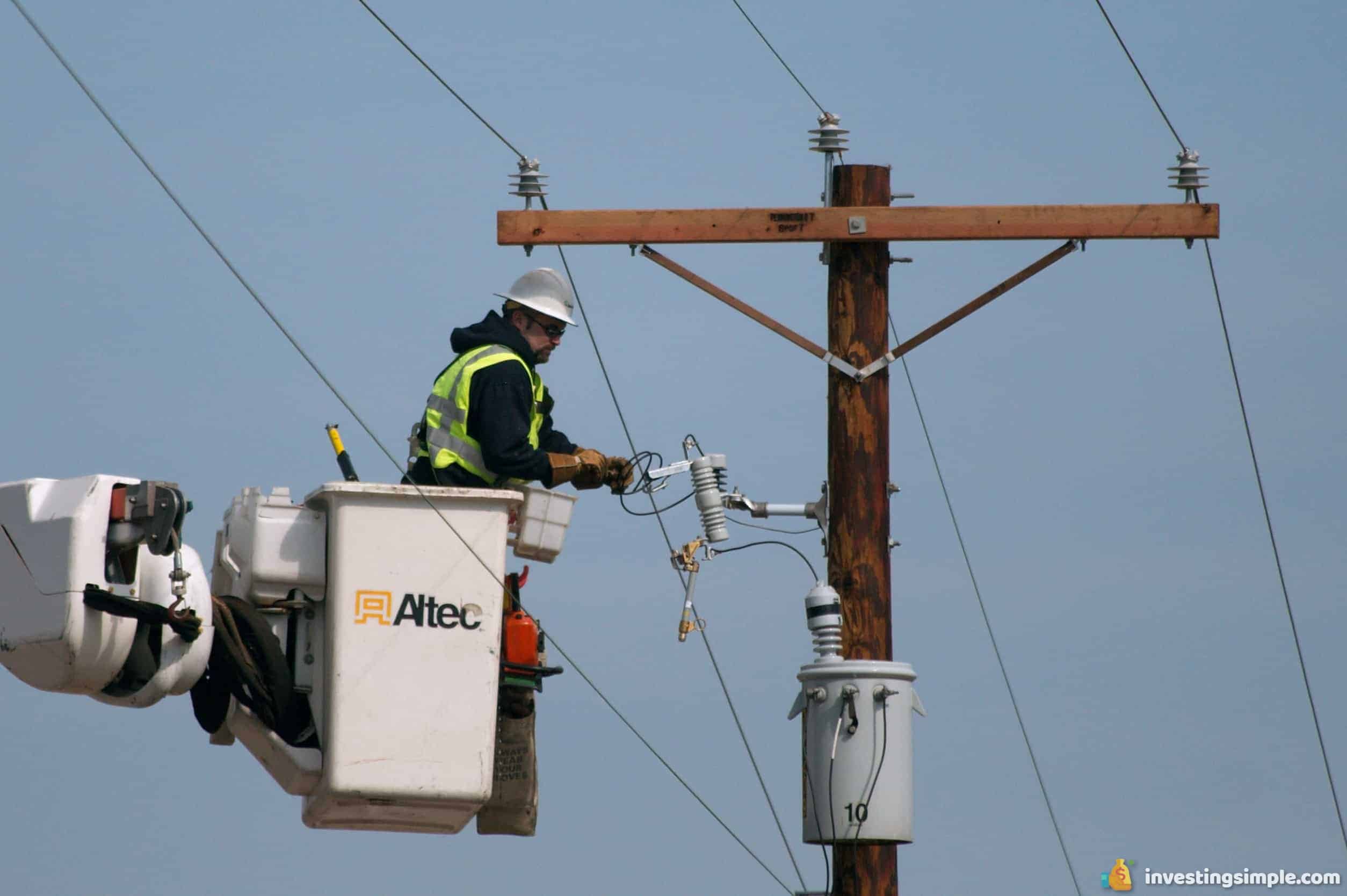 Being a utility worker is a high paying job that doesn't always require a college education.