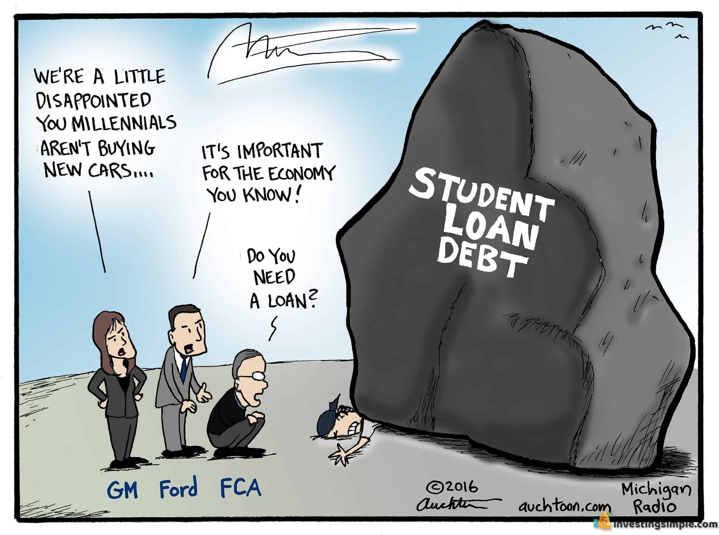 Student loan debt is a major deterrent for going to college.