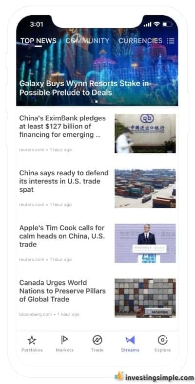 webull news stream investing simple