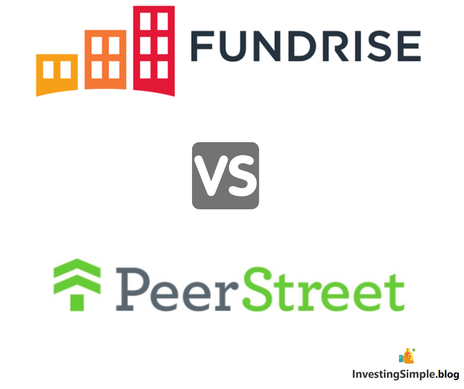 Fundrise vs PeerStreet crowdfunded real estate investing platforms. Which is the better investment platform? Fundrise equity and debt real estate portfolios vs PeerStreet real estate debt investments.
