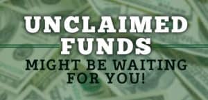 unclaimed funds