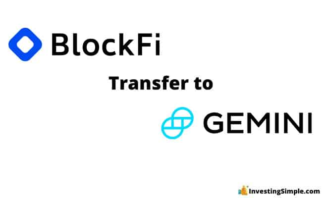how to transfer from blockfi to gemini
