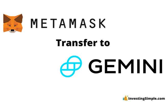 how to transfer from metamask to gemini