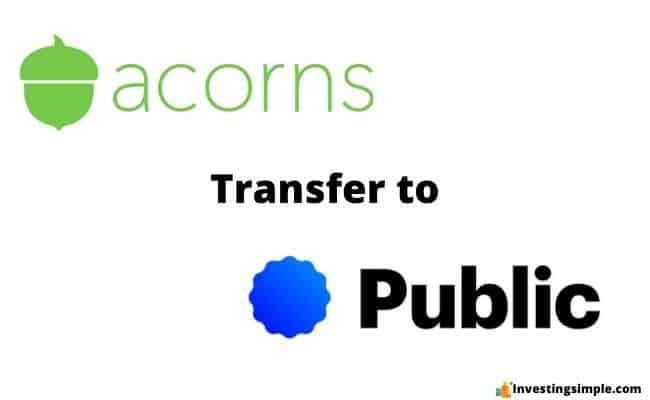 acorns transfer to public featured image