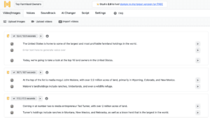 Murf AI for youtube automated videos