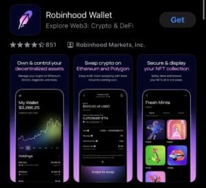 Robinhood Wallet app