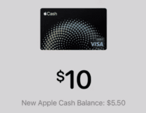 Apple Cash Transfer